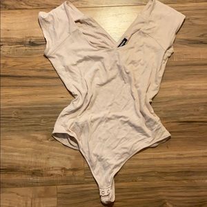 EXPRESS Blush BodySuit TOP